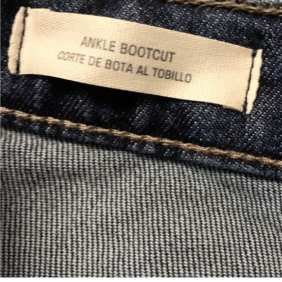 Universal Thread Jeans Women 14 Reg Vintage Stretch Ankle Bootcut Fray Hem NWT - Picture 7 of 16